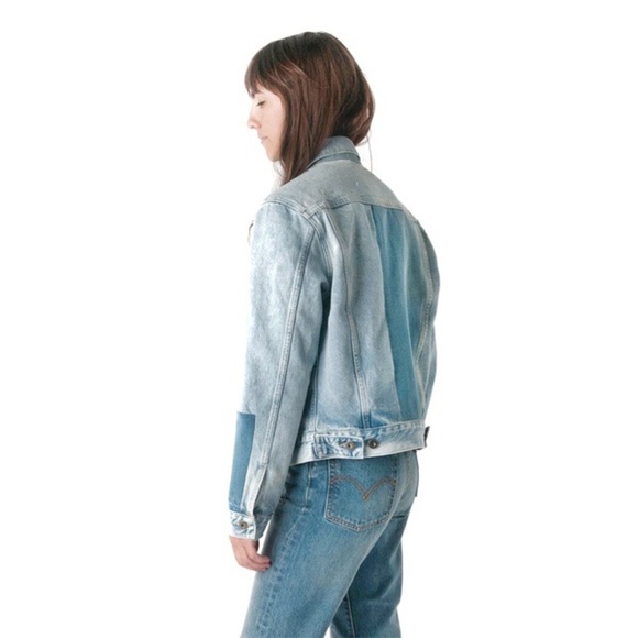 NWT Levi's Made & Crafted Patchwork Denim Jacket - Picture 13 of 16